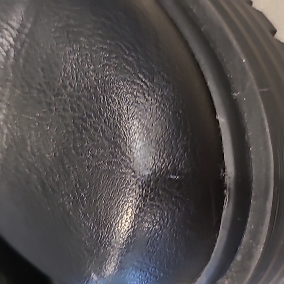 GBG Los Angeles Black Combat Boots Sz. 6 - Picture 7 of 10